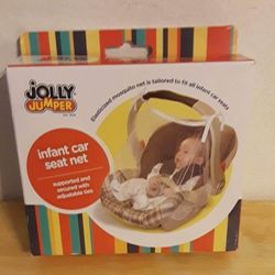NEW baby car seat netting bug screen $5 FIRM