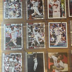 Trading Topps Baseball cards 