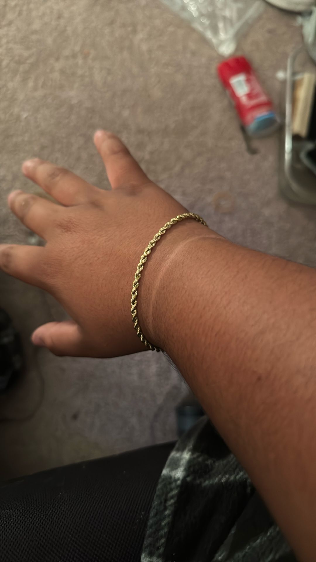 10k Rope Bracelet