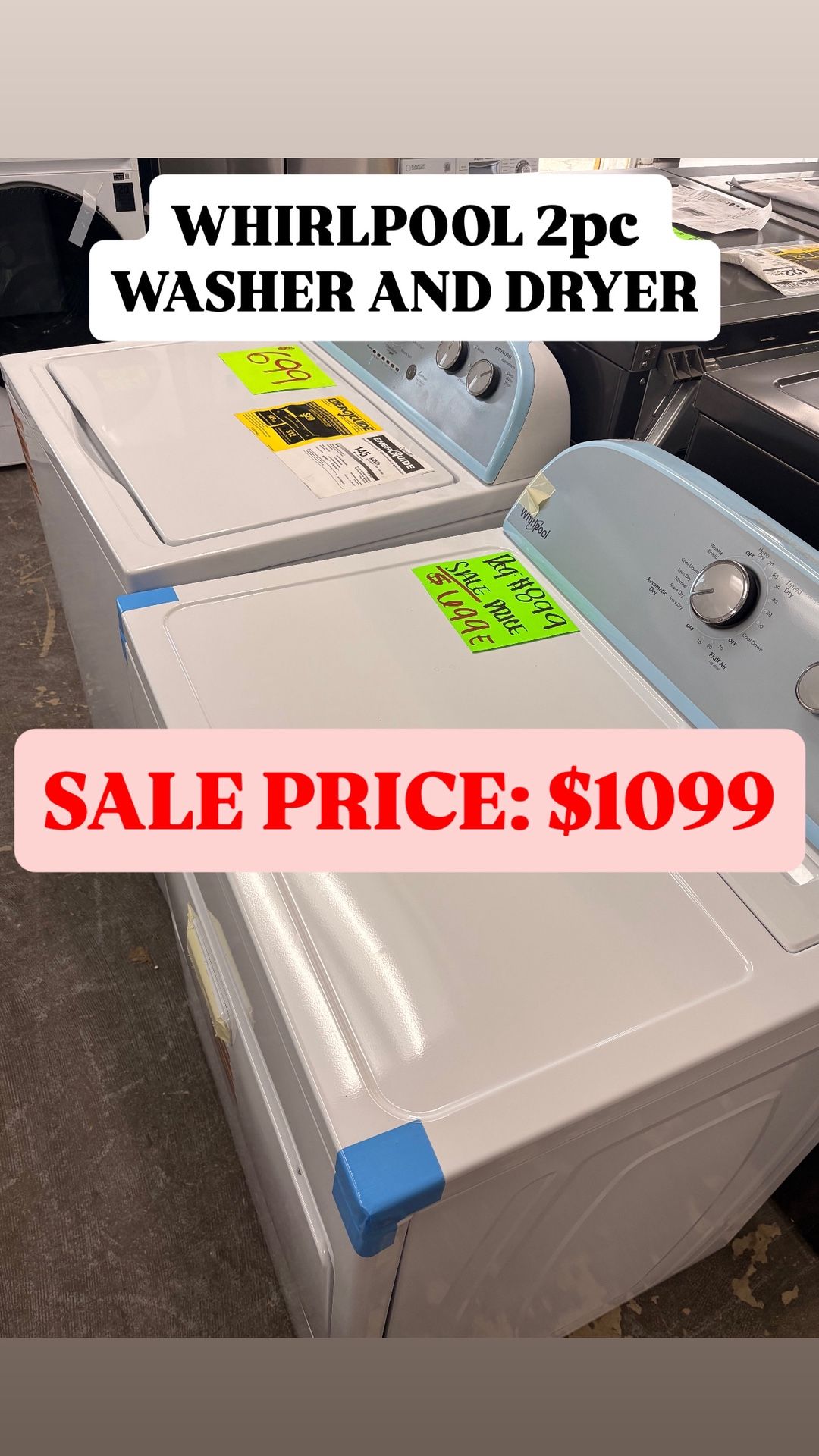 Whirlpool Washer And Dryer Set