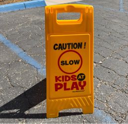 Caution Kids at Play Sign