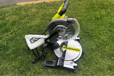 RYOBI 14 Amp Corded 10 in. Compound Miter Saw with LED Cutline Indicator