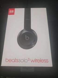 Beatssolo 3 wireless.