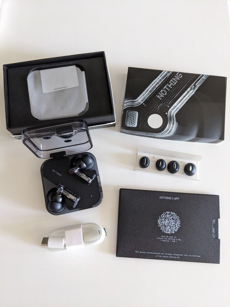 Nothing Ear 2 Wireless Earbuds - Black