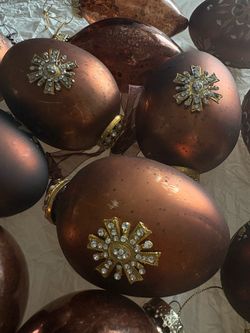 Glass Christmas ornaments