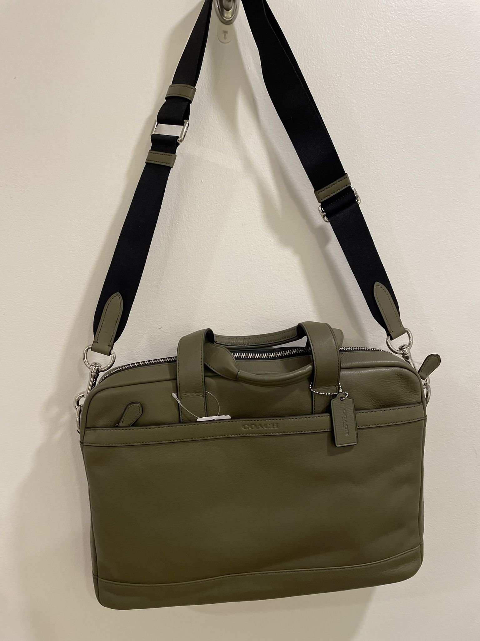Coach Smooth Leather Briefcase Bag
