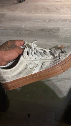 US 11 Converse Star Player 76 OX Fossilized Grey/Gum Honey