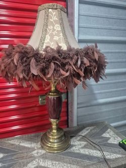 Stifel brass lamp