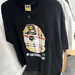 A Bathing Ape bape Burberry Shirt