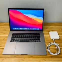 MacBook Pro 15” Laptop Apple Space Grey Intel Core i7/16GB RAM/512GB⚡️Microsoft Office Word Excel,Logic,Final Cut💻 1Yr Wrnty✅ $0Down Finance Availabl