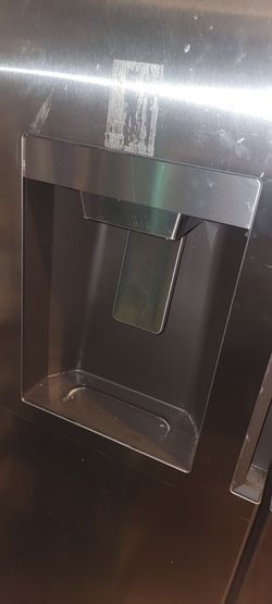 Midea stainless steel double side refrigerator