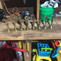 Brass Candle Stick Holders