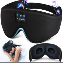 New LC-dolida sleep mask with built-in Bluetooth headphone