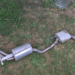 93 Mercedes 300e Aftermarket Tailpipe And Muffler