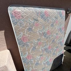 Free queen side bed clean no stains rips or pets