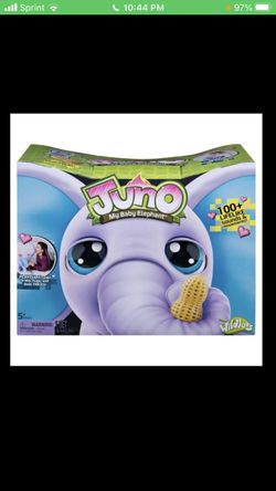 Juno Elephant Toy 100 Lifelike Sounds & Movements