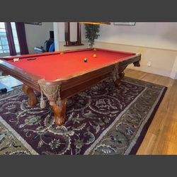 Pool Table 8 Ft Delivery Avail. Billiard Tables 