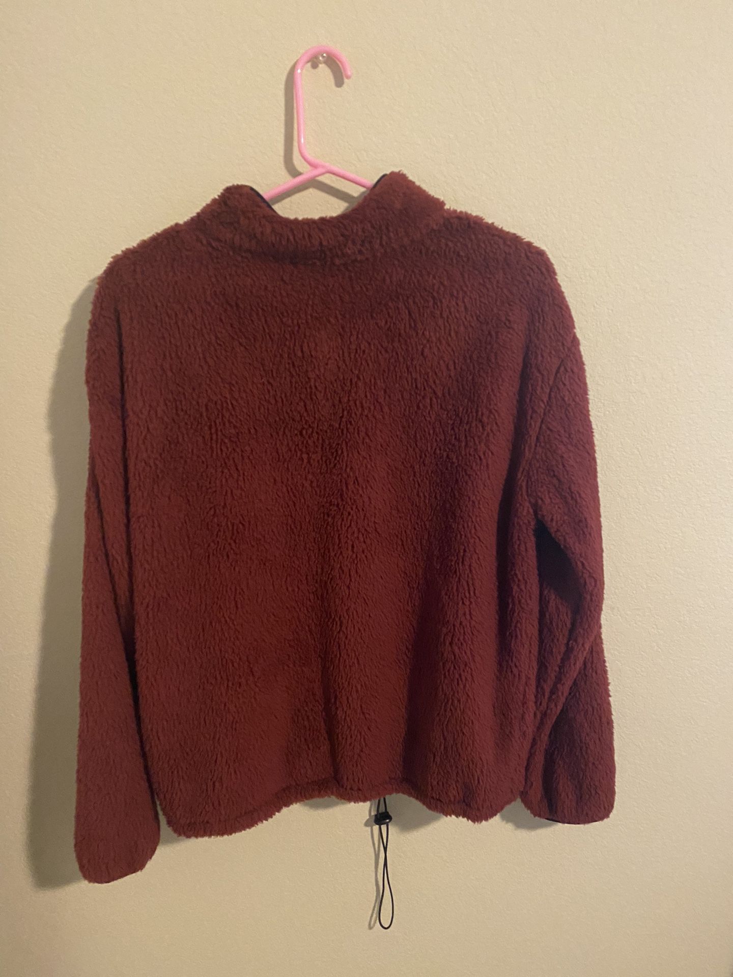 fleece pullover 
