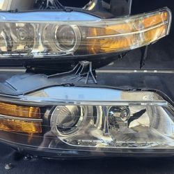 04 - 05 Acura Tl Headlights  Xenon 