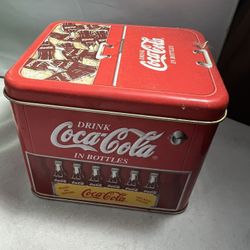 Coca Cola Tin From Year 2000