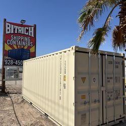20’ One Trip Shipping Containers