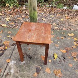 Small Wood Table