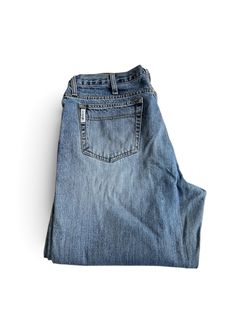 Cinch Western Jeans Men’s 36x36 Blue Straight Leg Denim Cowboy Work Wear Rodeo