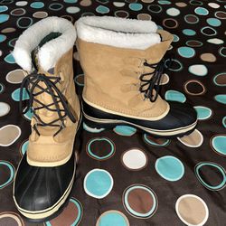 Sorel Caribou Waterproof Boots Men Size 10 1/2 Insulated Outdoor Winter Snow