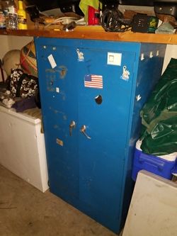 Vintage Steel Sears And Roebuck And Company Locking Tower File Cabinet For Sale In Palmdale Ca Offerup