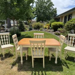 Kitchen Table With 6 Chairs - Make Offer