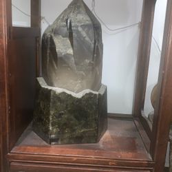 Smokey Quartz In Labradorite 