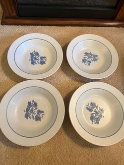 Pfaltzgraff Yorktowne Stoneware Soup Salad Bowls Set of 8