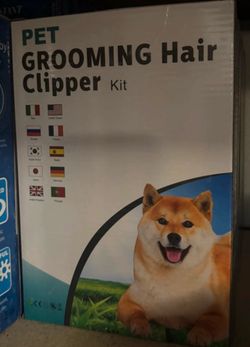 Pet Grooming Hair Clipper Kit