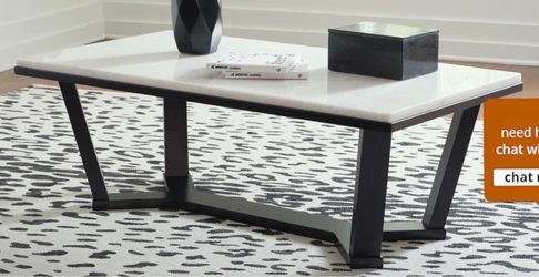 Marble coffee table excellent condition