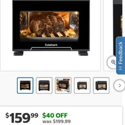 🔥 HOT DEAL! 🔥
Brand New Cuisinart Extra-Large 26L 10-in-1 Digital Air Fryer Oven
📦 Brand new, never used, in the original box!
✅ Extra-large 26L 
