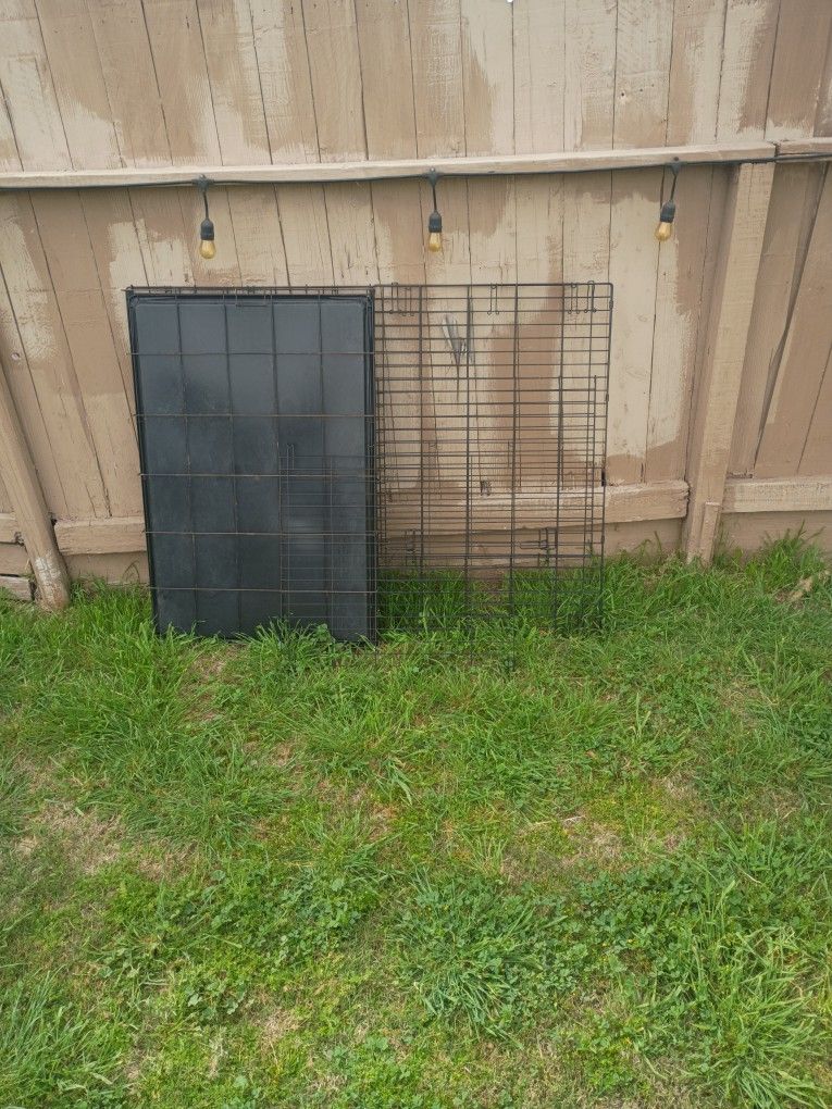Large dog kennel