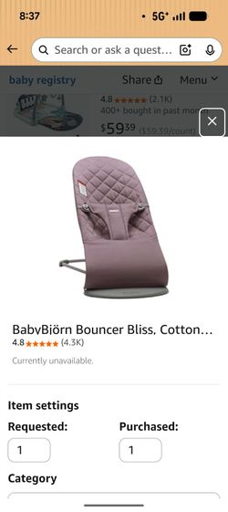 Babybjorn bouncer