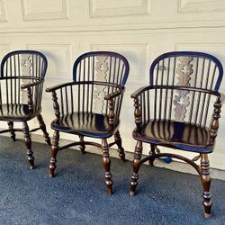 John Hall Vintage Solid  Wood Dining or Accent Chairs 