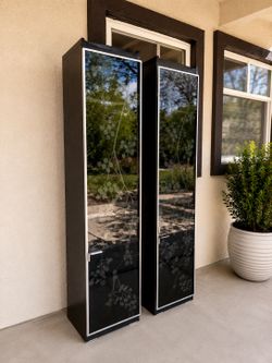 2 High Cabinets