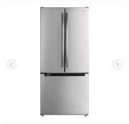 30 in. 18.4 cu. ft. Standard-Depth French Door Bottom Freezer Refrigerator in Fingerprint Resistant Stainless Steel Look