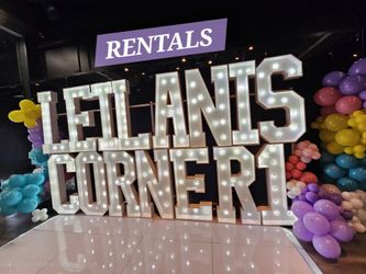 Marquee Letters 