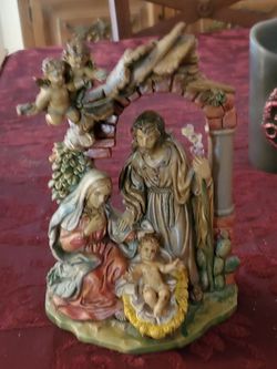 Nativity set Pottery