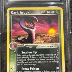 Pokemon Dark Arbok CGC 9.5