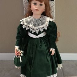 Alberon Porcelain Doll - Debra