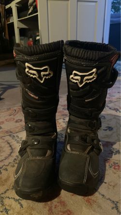 Fox Comp X MS Tech Racing Boots Youth Size 5