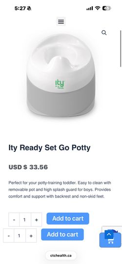 Potty training