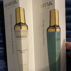 D’OR 24K Prestige Hydro Fresh Toner And D’OR 24K Prestige, Exfoliating, Pearl Milk Cleanser