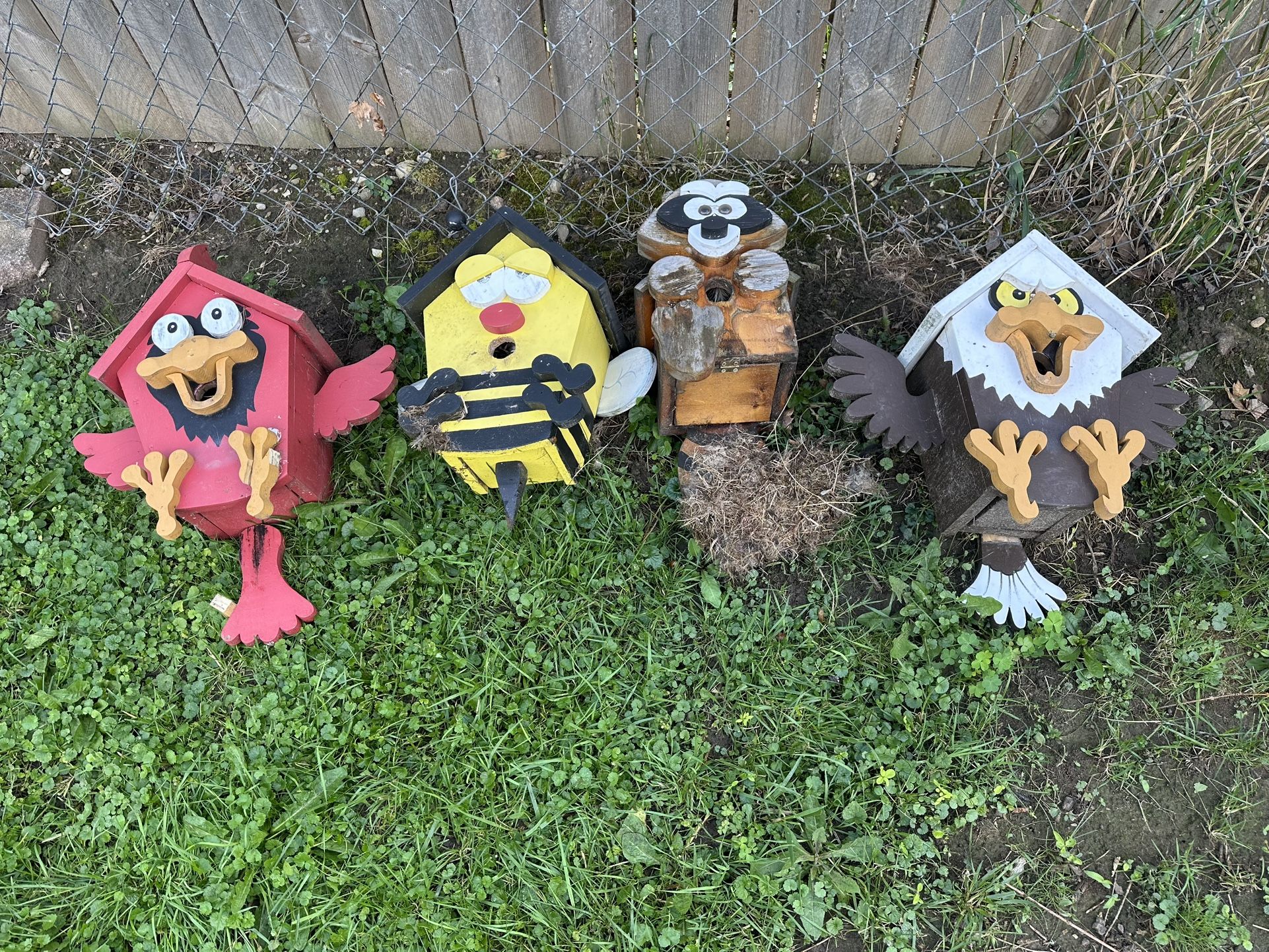 Hand Made Bird Houses