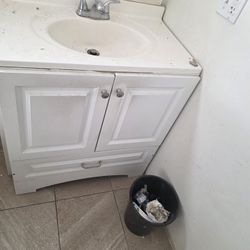 Bathroom Cabinet And Sink $160 Open To Offers