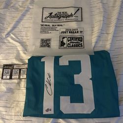 Signed/Authenticated Custom Christian Kirk Jersey